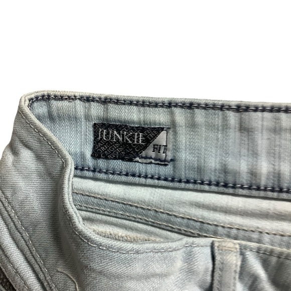 Kill City Light Wash Skinny Junkie Fit Jeans Size 32 - Picture 7 of 9